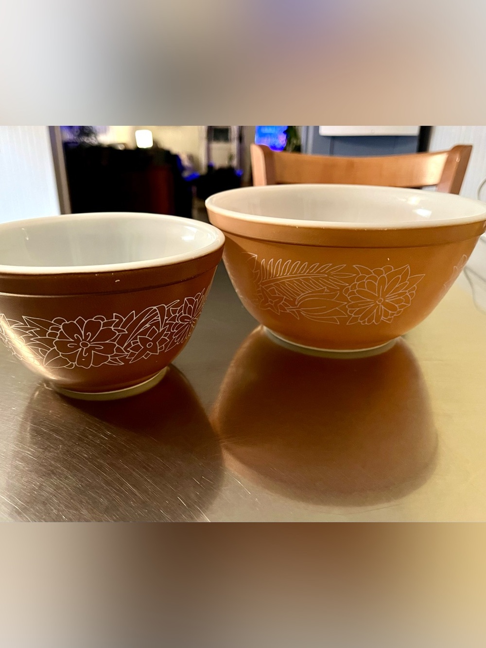 Woodland Pyrex Bowls - Set of 2